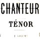 Le répertoire du ténor vers 1870